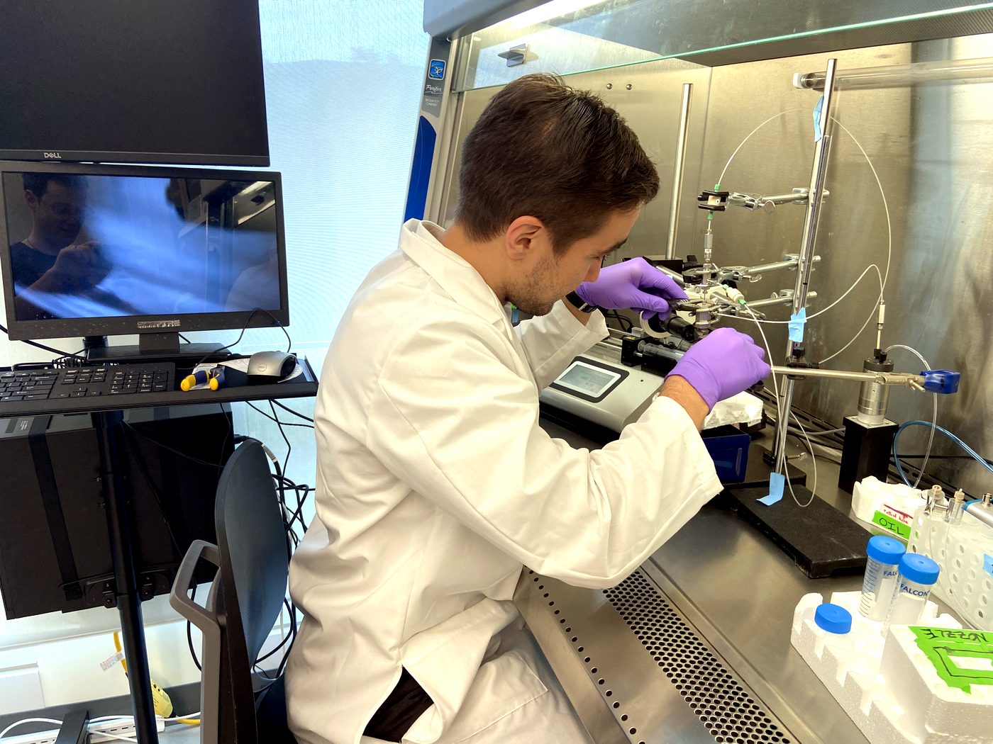 Immunoengineering Lab — Deep in an experiment