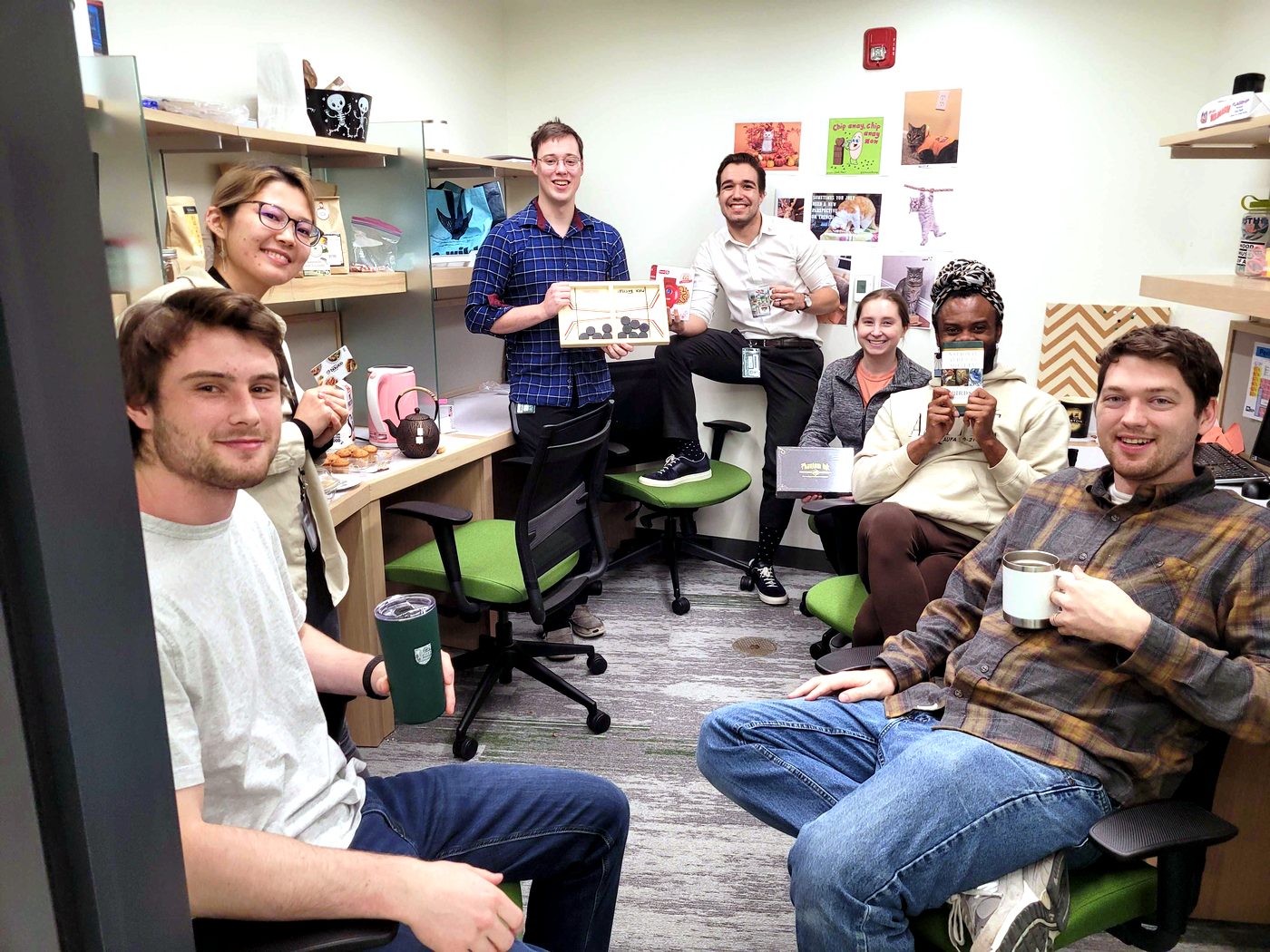 Immunoengineering Lab — Snack meeting in session
